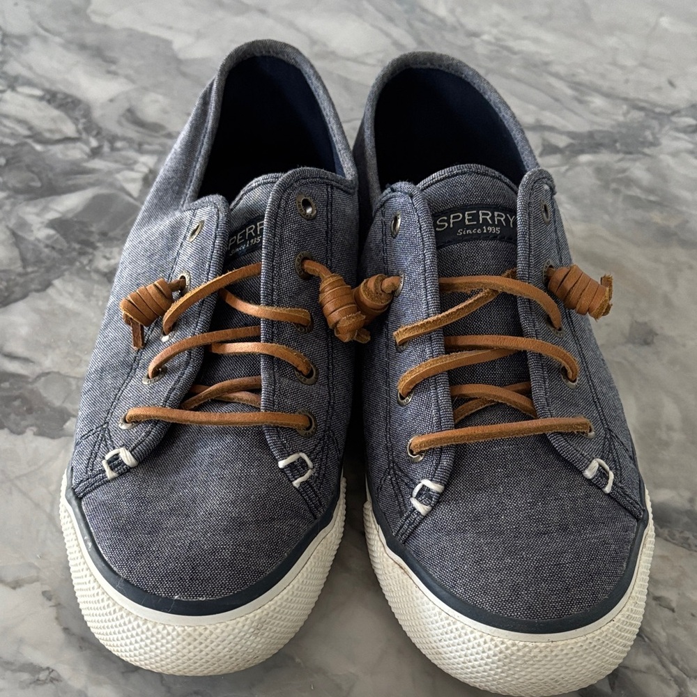 Sperry Women's Gray Boat Shoes